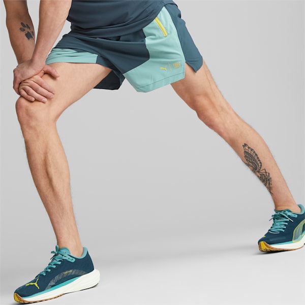 PUMA x FIRST MILE Woven 5" Men's Running Shorts, Dark Night-Adriatic, extralarge
